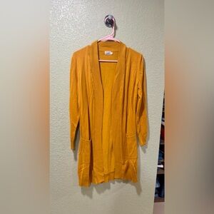 Cielo Mustard Cardigan Sweater